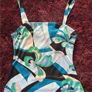 Y2k groovy woman’s tank top